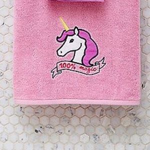 Justice 100% Magic Unicorn Bath Towel